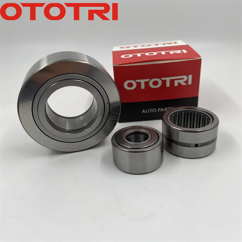 Smooth Movement NATV15 Cam Follower Track Needle Bearing With Chrome Steel GCR15
