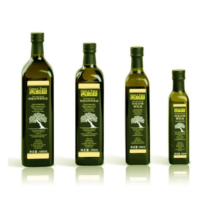 750ml 1000ml Borosilicate Olive Oil Glass Bottle Heat Resistant