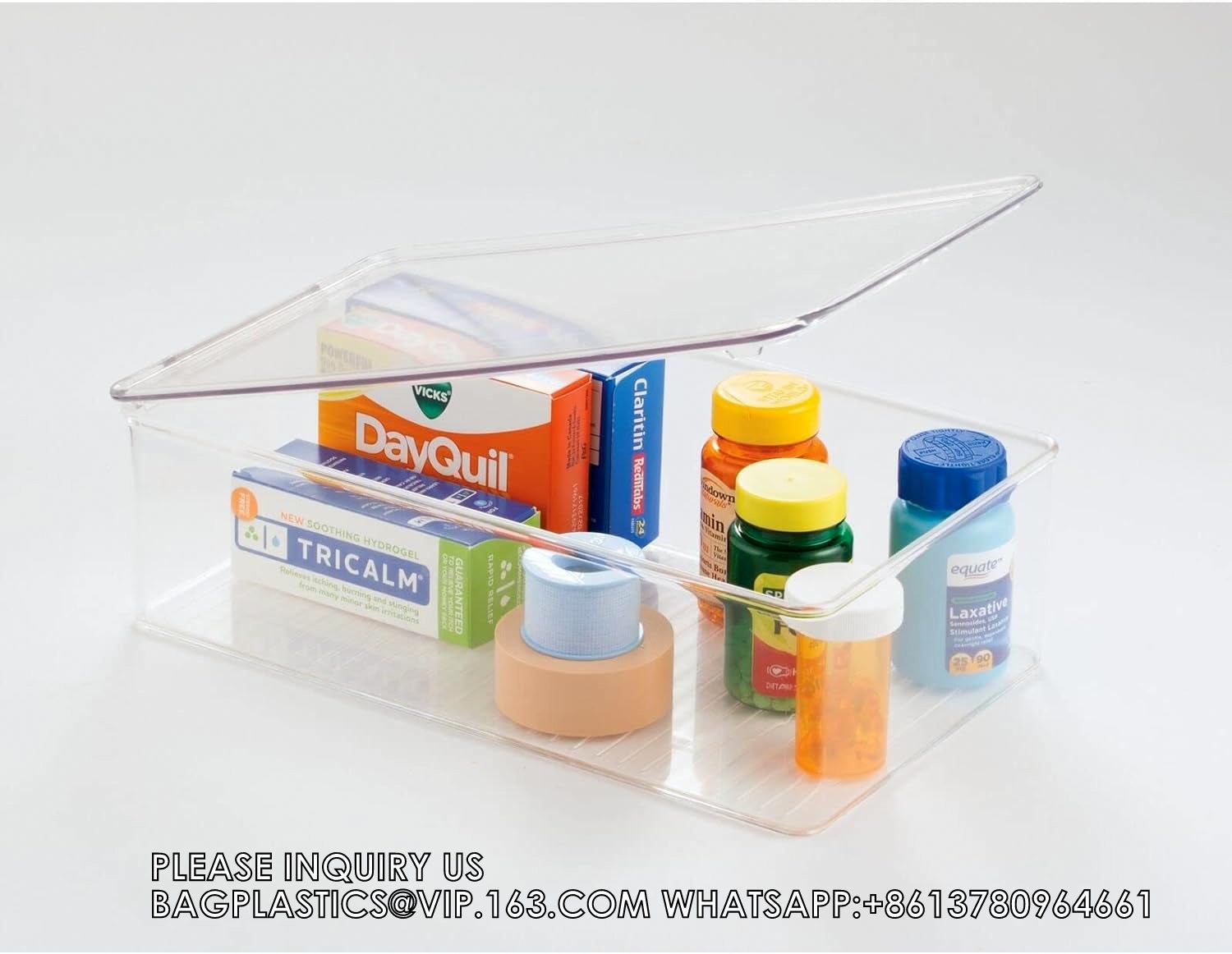 Organizer Bins- MultiPurpose & Versatile Stackable Cabinet Organizers Cosmetics, Laundry, Office Supplies
