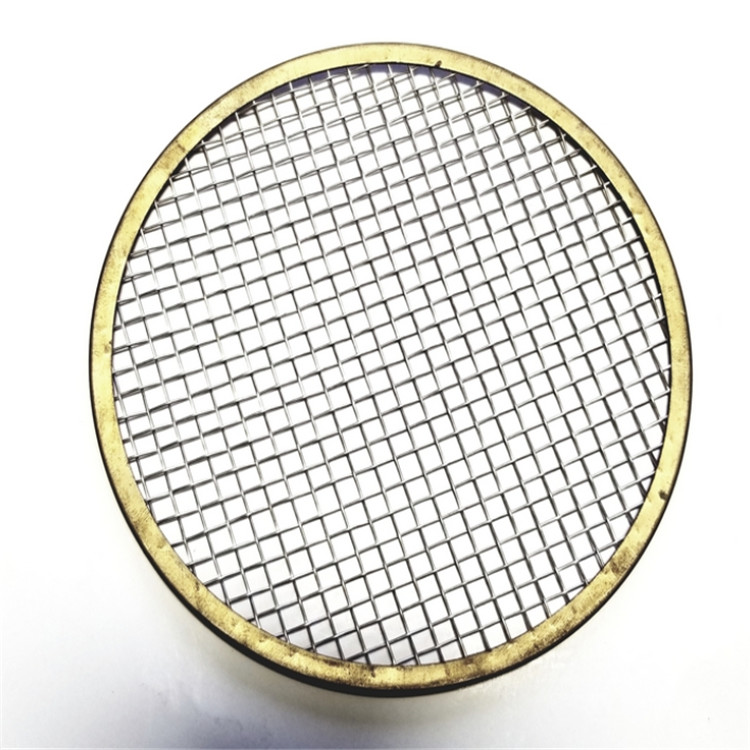 Stainless Steel 304 316 Aperture 4um Wire Mesh Filter Disc With Enfolded Edge