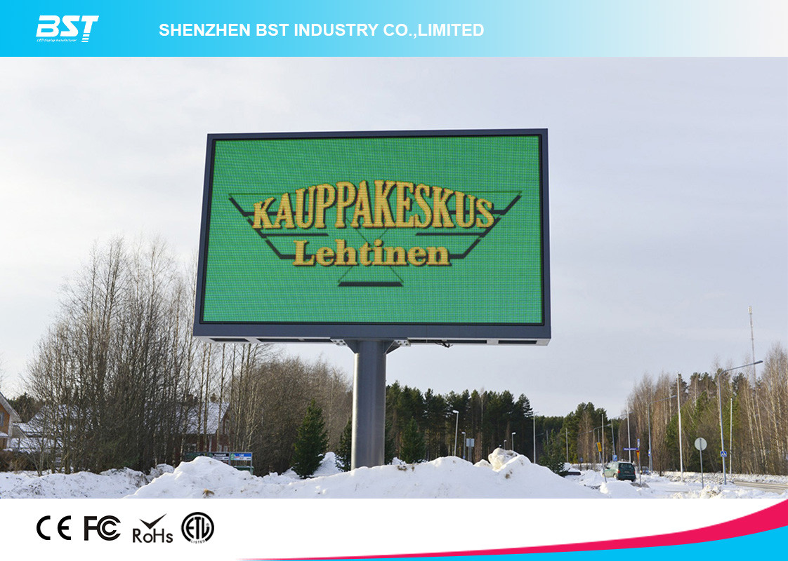 Energy Saving P16 Outdoor Full Color Led Screen Module With 6500nits High Brightness