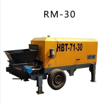 37KW XDEM Concrete Delivery Pump 15Mpa 30 Cubic Meters Drag Pump