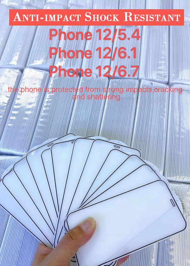 3D Full Cover 0.33mm Thickness Tempered Glass Screen Protector