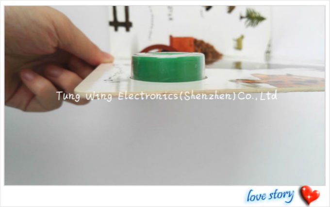 Round WCA 33*11.5mm 85dB Toy Sound Module For Music Book