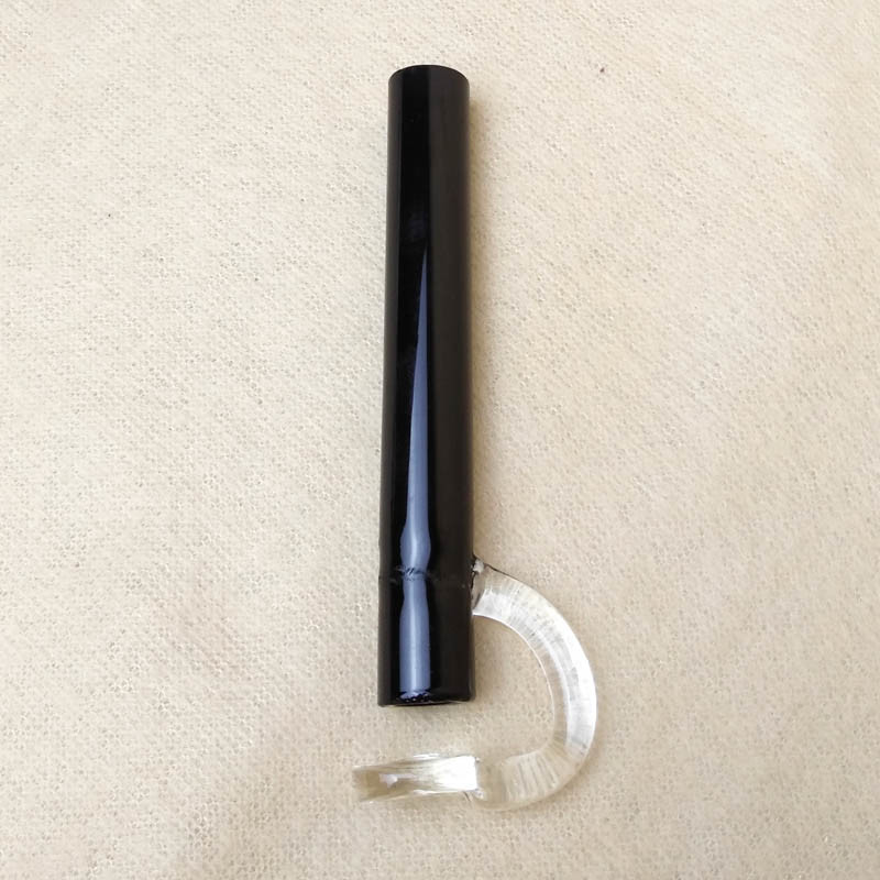 Multiple Colors Glass Hand Pipe For Tobacco Pocket Size 3.9 Inch