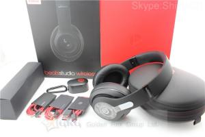 China Dr. Dre Beats Studio Wireless 2.0 Bluetooth  Headphones Black Headsets Made in China on sale