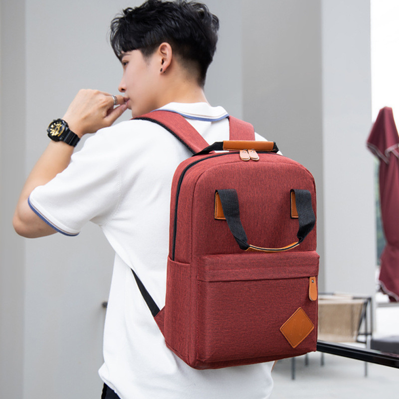 Waterproof Three In One Backpack Nylon Computer Backpack Set With USB