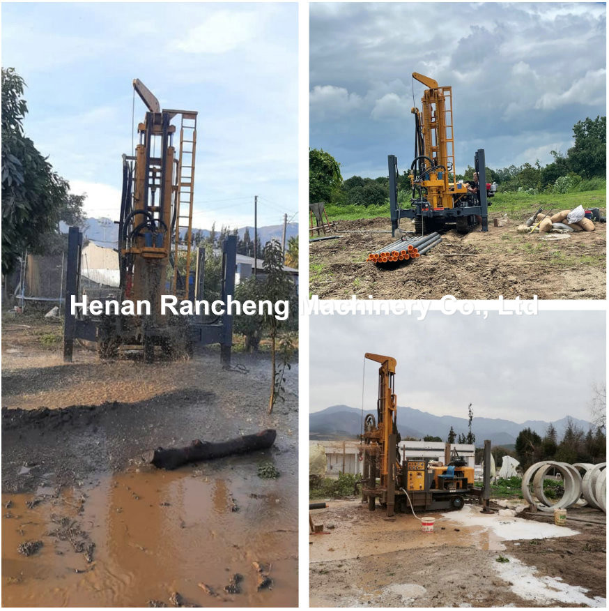 China New Top Drive Drilling Rig And Hard Rock Mud/Air Drilling Machines 300m Geological Rig