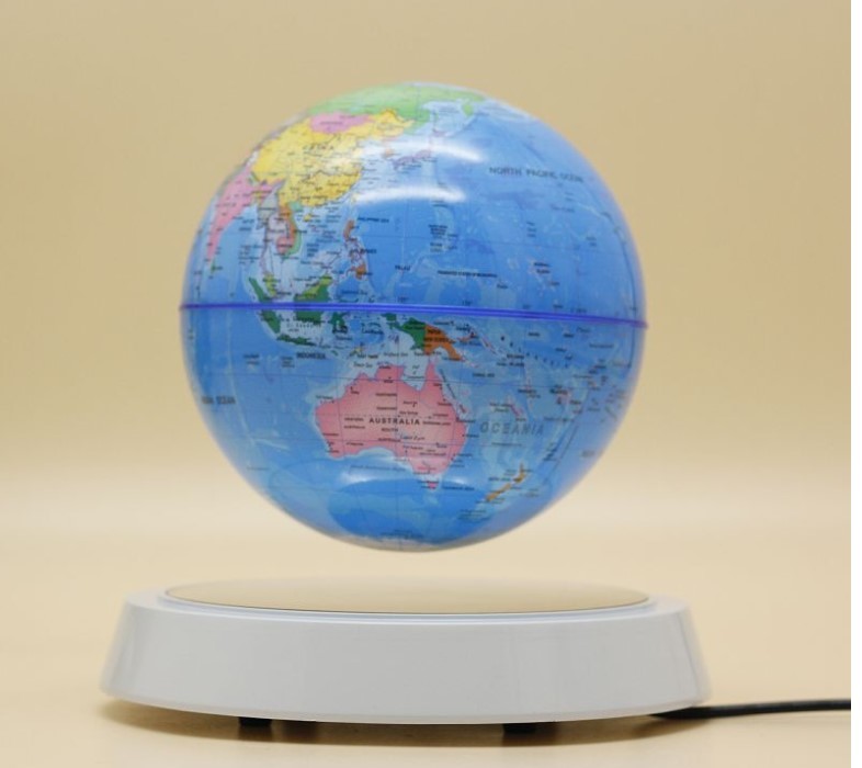 Magnetic Levitation Floating 6inch 7inch Globe World Map for Desk Decoration Birthday Gifts Home Decor