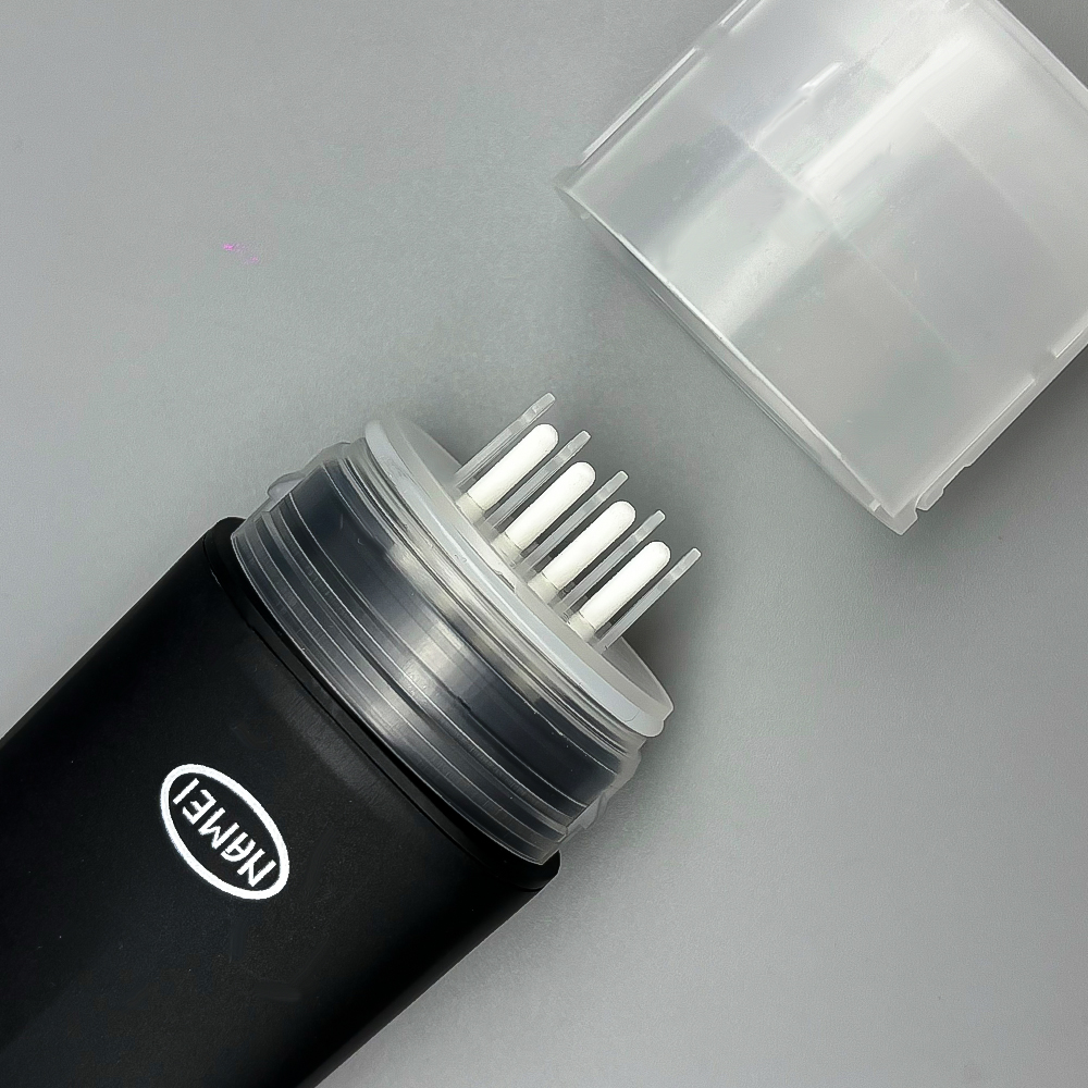 Hair Dryer Tube Scalp Applicator Liquid Comb For Hair Tube Bottle Packaging Hair Dye 4 Layers Tube With Scalp Applicator Comb
