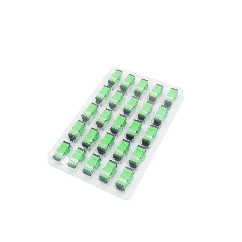 SC To SC Fiber Optic Adapter Coupler With Ceramic Bronze Sleeve