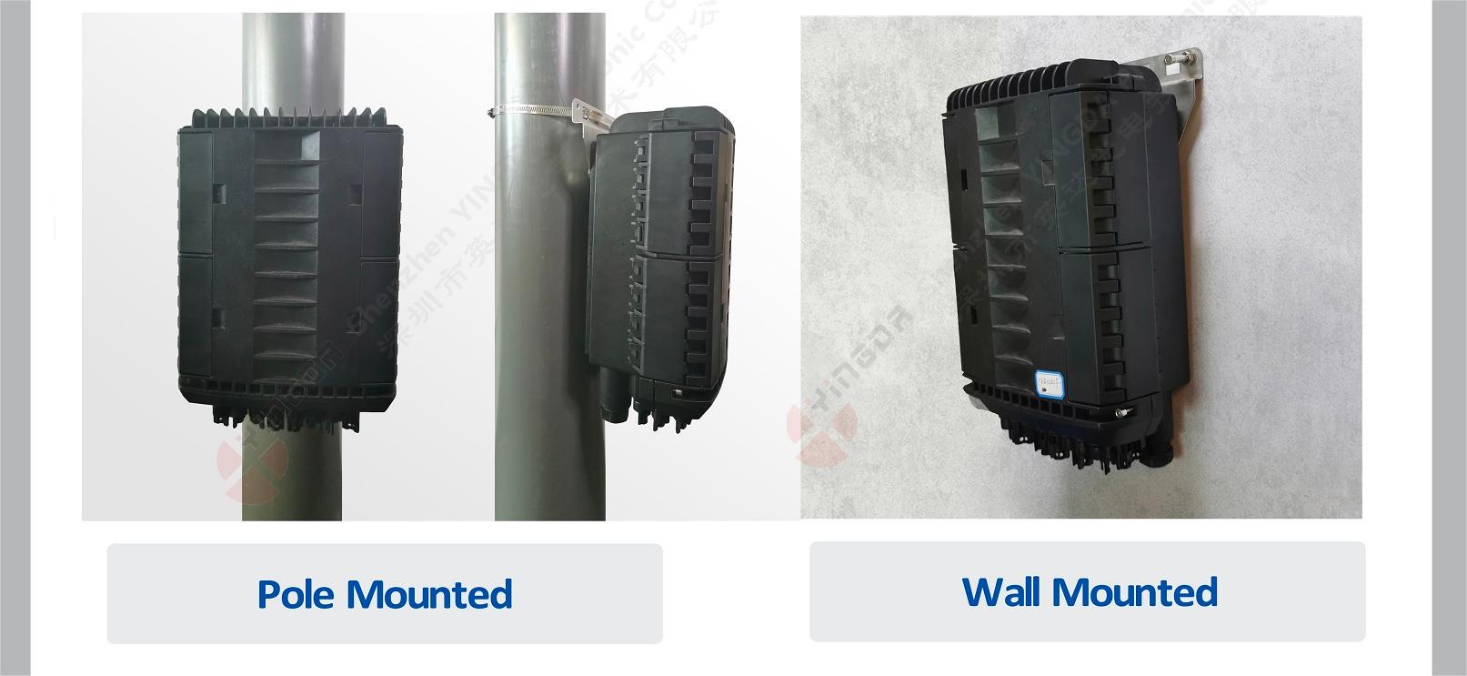 High performance Waterproof IP68 Fiber Optic Splitter Box FDB0232F PP GF for FTTx Communication Network