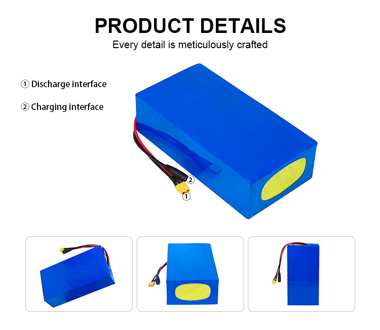 72V 48V 20AH Lithium Ion Battery Pack For Ebike 18650 Customized