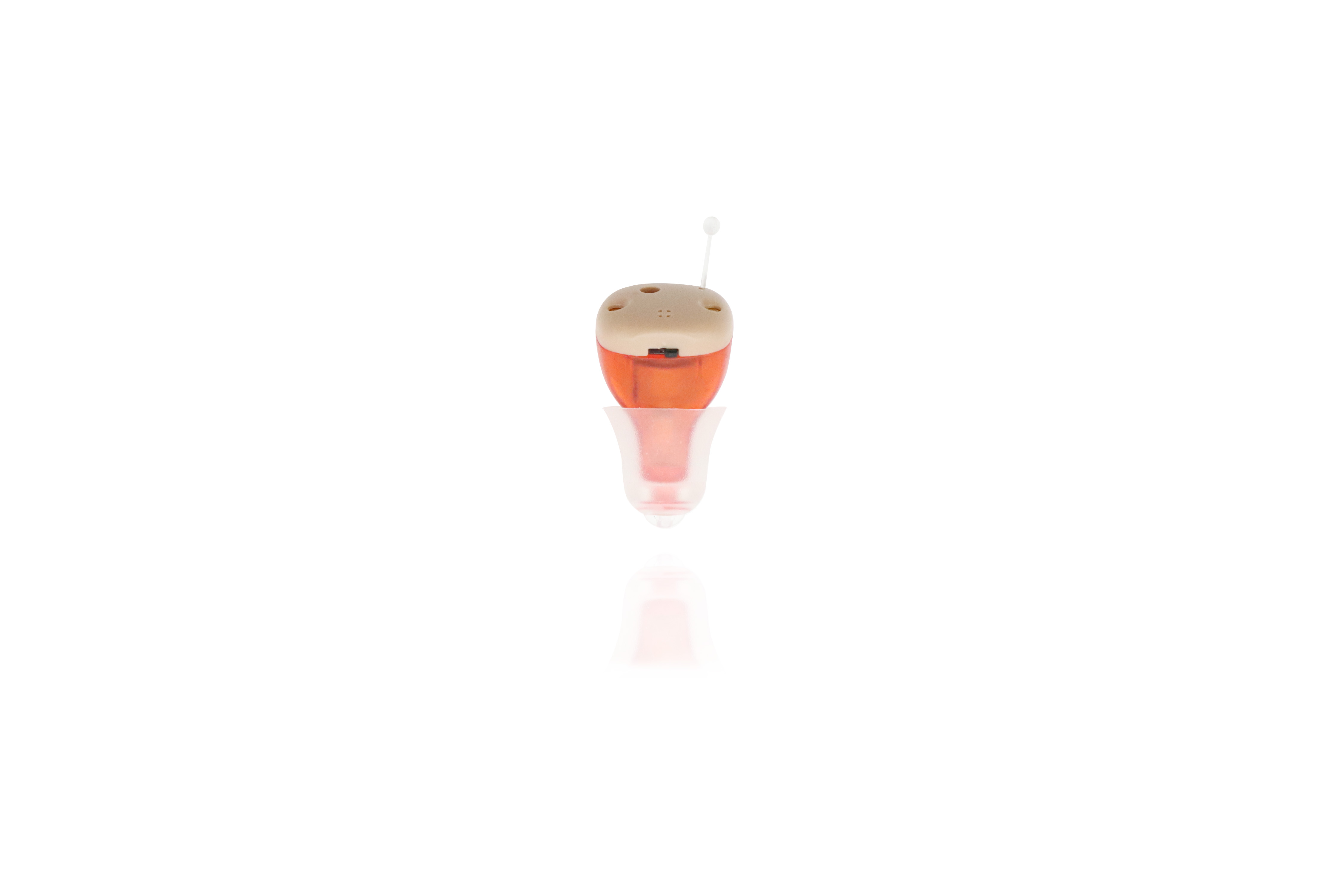 Beige Invisible Waterproof Hearing Aid Mini Micro Hearing Amplifier