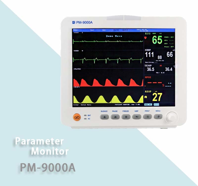Emergency Room Multi Parameter Patient Monitor Optional Wall Bracket