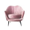 Buy cheap Modern design metal base velvet fabric french event sofa for wedding,living room from wholesalers