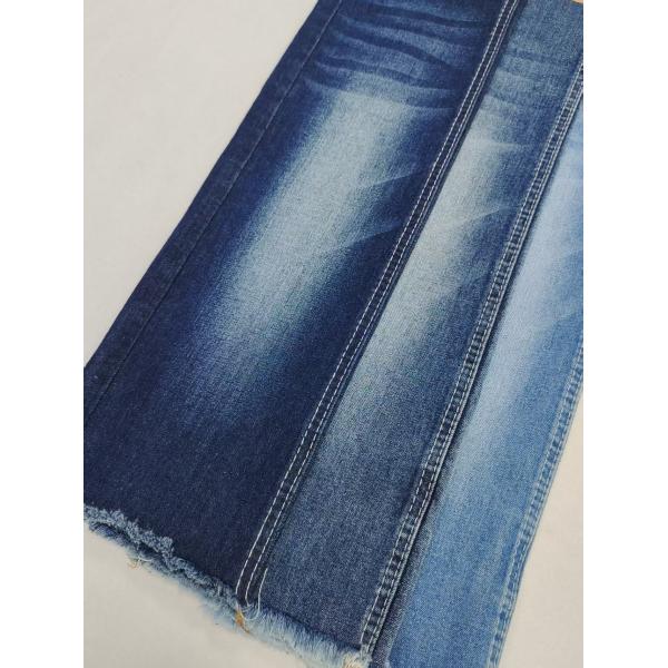 12S 65%Cotton High Stretch Denim Fabric Twill Style 9.3oz For Lady Jeans