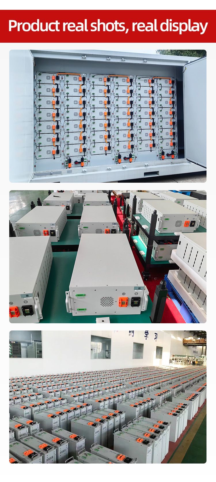 Lithium Solar System Photovoltaic Battery Power Supply for 30kwh/100kwh High Pressure Rack Type AGM Energy Storage System