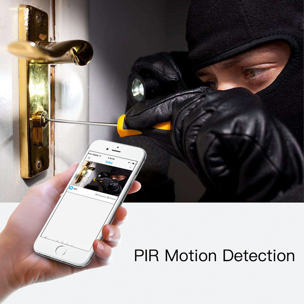 HFSecurity RD01 Wide Angel WIFI VIsua Real Time Two Way Audiol Door Bell
