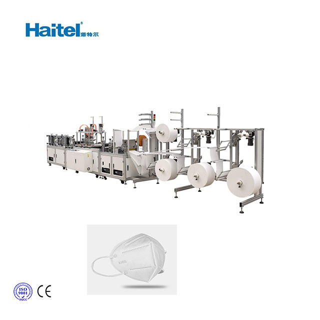 Full Automatic Siemens Control Kn95 Mask Producing Machine