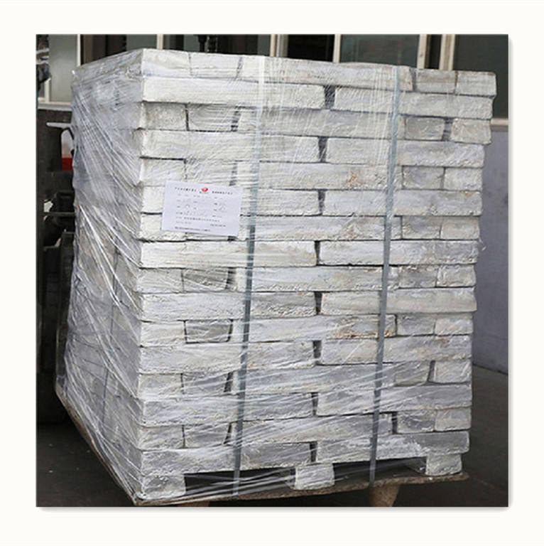 Pure Magnesium Ingots Silver White High Purity Magnesium Ingot 99.95%