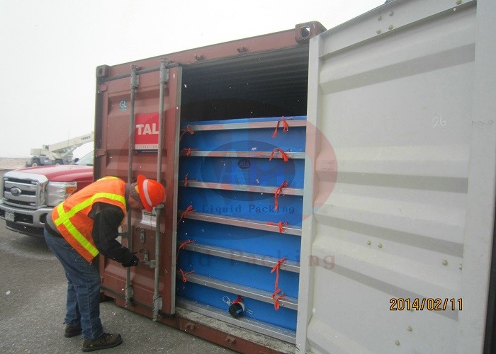 20ft Container Bulk Container Liner Flexi Tank For Non - Hazardous Liquid Chemicals