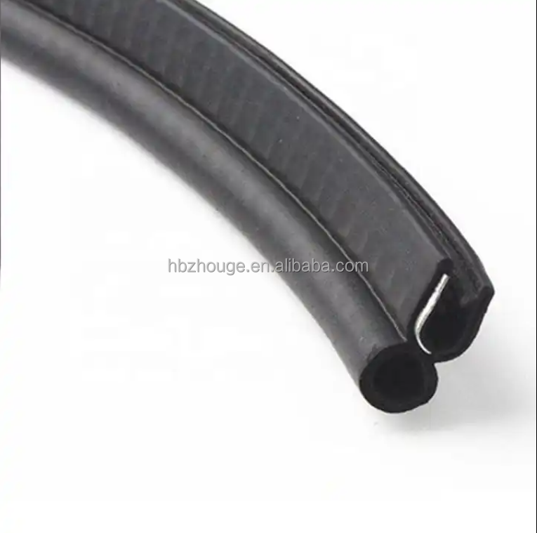 Customizable Hardness 65±5 EPDM Rubber Seal Strip for Car Door Windshield T/H/U Shape