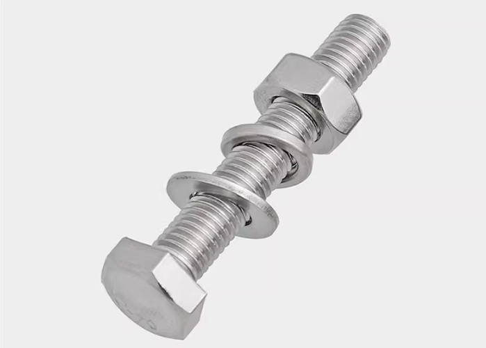 SS316L 201 Stainless Steel Hex Metal Bolts Nuts Washers Superior Corrosion Resistance For Heavy-Duty Applications