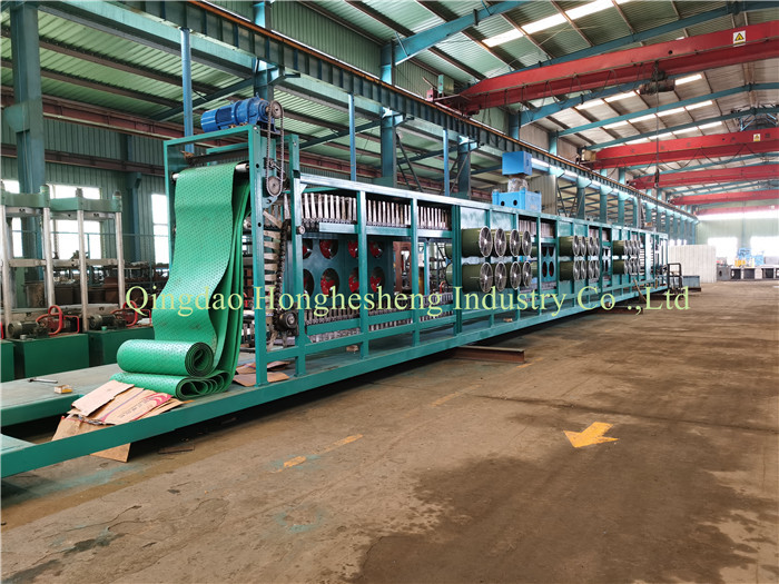 Rubber Sheet Batch Off Cooling Machine 3-35 M/Min Line Speed