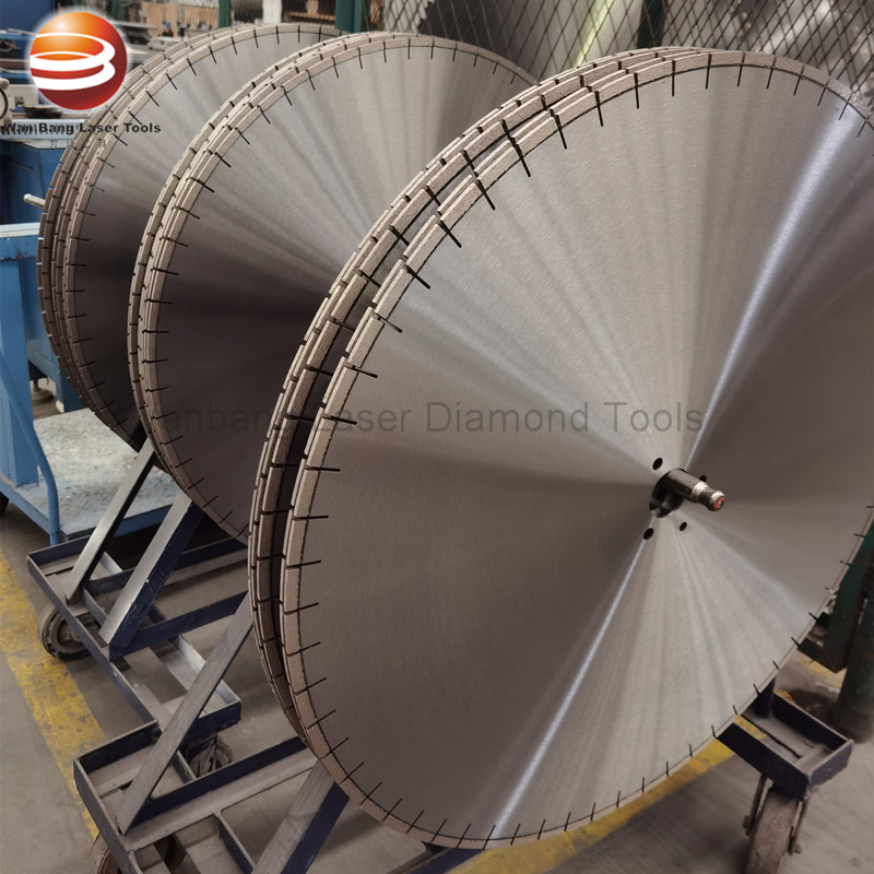 Cured Concrete Diamond Floor Saw Blades 900mm Laser Welded
