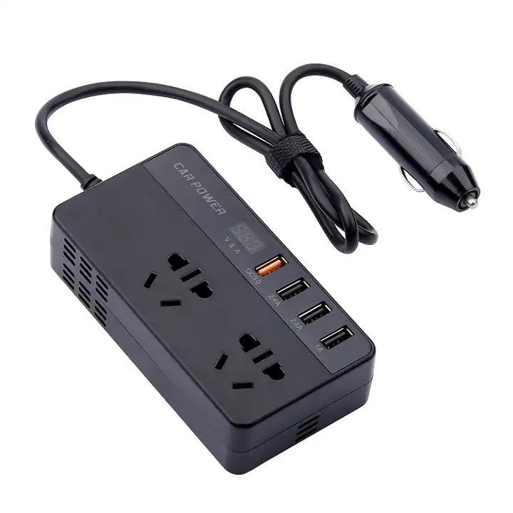 Charger Inverter 3 In 1 Ev Cars Top-Max Car Power Inverter 200W Dc 12V To Ac 220V 150W Car Usb Power Inverter