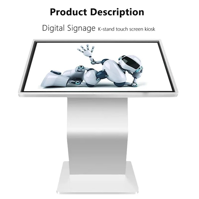 21.5 32 43 55 Inch Touch Self Checkout Kiosk Exhibition Hall All In One