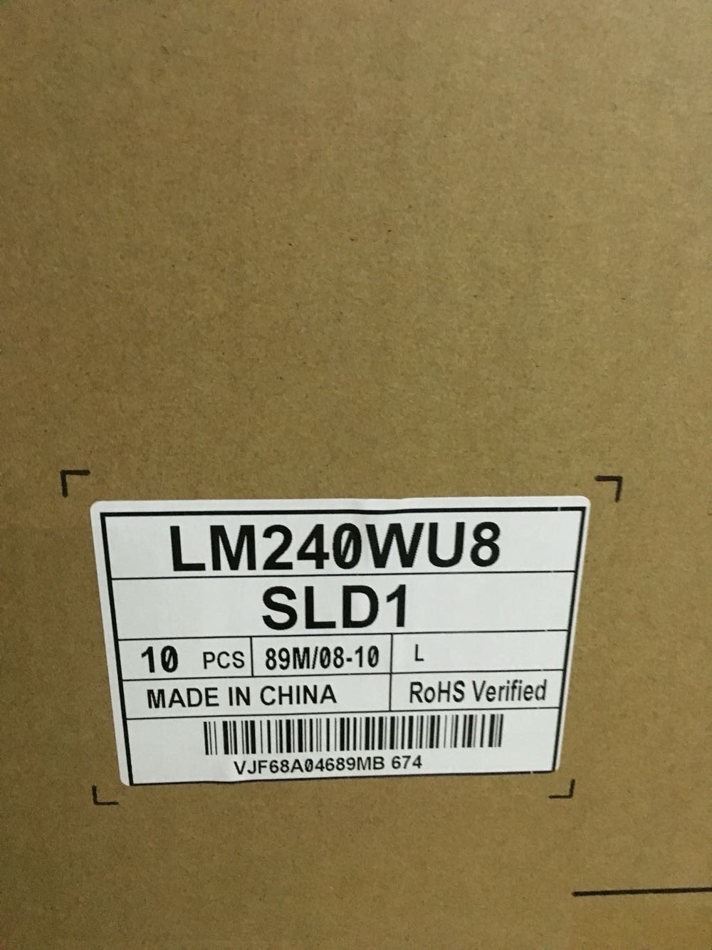 LM240WU8-SLD1 LG Display 24.0" 1920(RGB)×1200 300 cd/m² INDUSTRIAL LCD DISPLAY