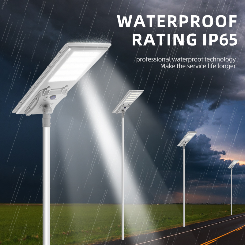 Integrated Outdoor Solar Street Light IP67 Waterproof 300W 400W 500W