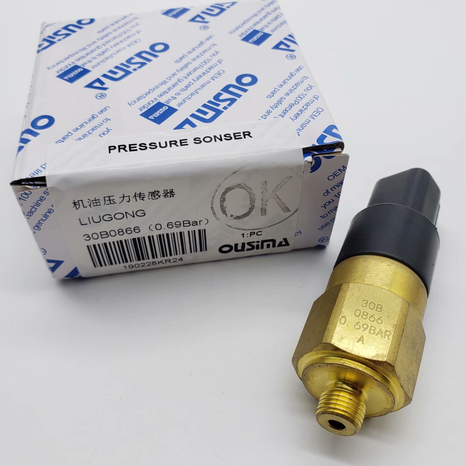 OUSIMA Eletric Excavator 30B0866 0.69 Bar Pressure Sensor