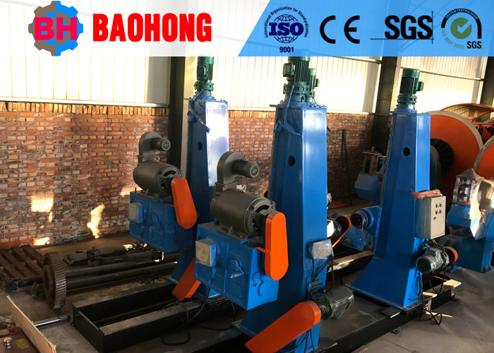 Steel Cable Machine Accessories Take Up / Pay Off Cable Machine Vertical Column Shaftless