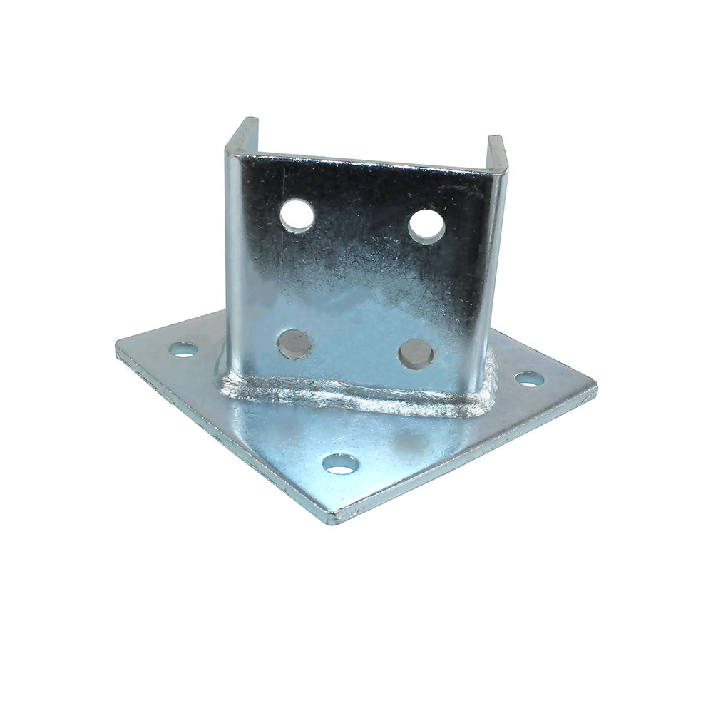Wall Unistrut Cantilever Brackets Sheet Metal Welding Metal Steel Post Base