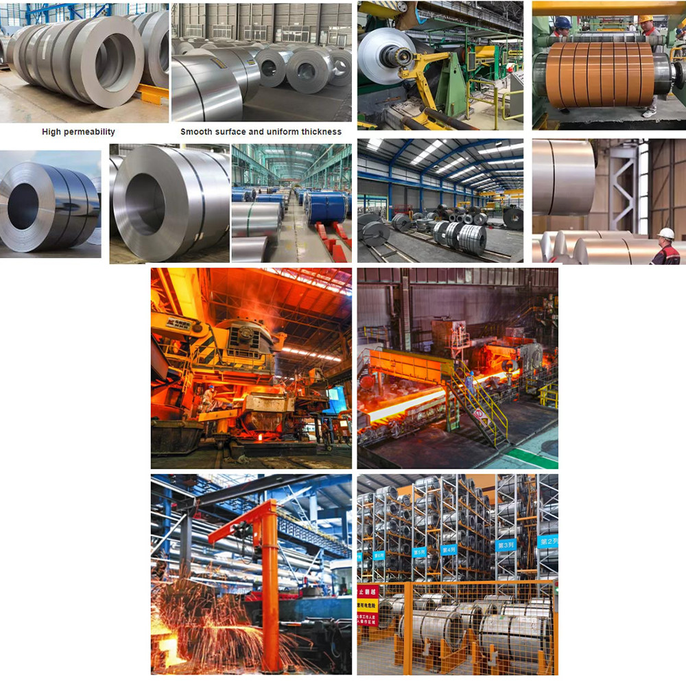 0.8 Mm Coated Silicon Steel Coil For Motor Cold Rolled Grain Oriented
