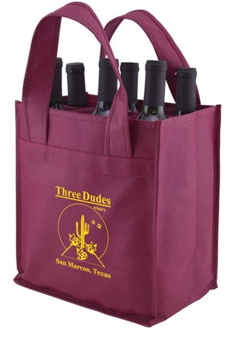 non-woven promotional shopping bag ultrasonic non woven bag, Custom printed tote non woven bag shopping shoulder bag pri