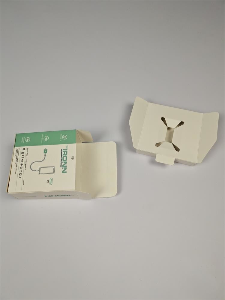 Recyclable and Lightweight Electronics Packaging Box for Art Paper Products