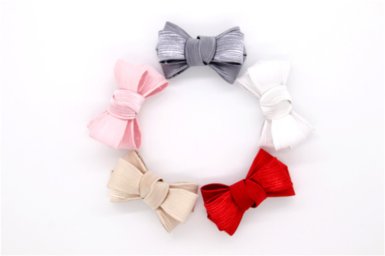 Ribbon coloured bow-tied shoe flower,Handmade footwear ornaments and flower Thread ribbon Beige ,white,black,red ,blue