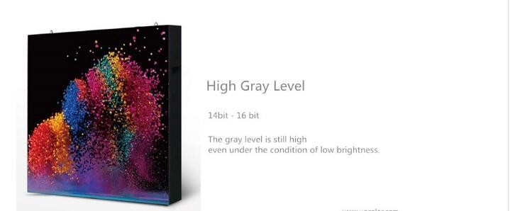 Epistar P4 Synchronous led display board High resolution 1200nits /sqm