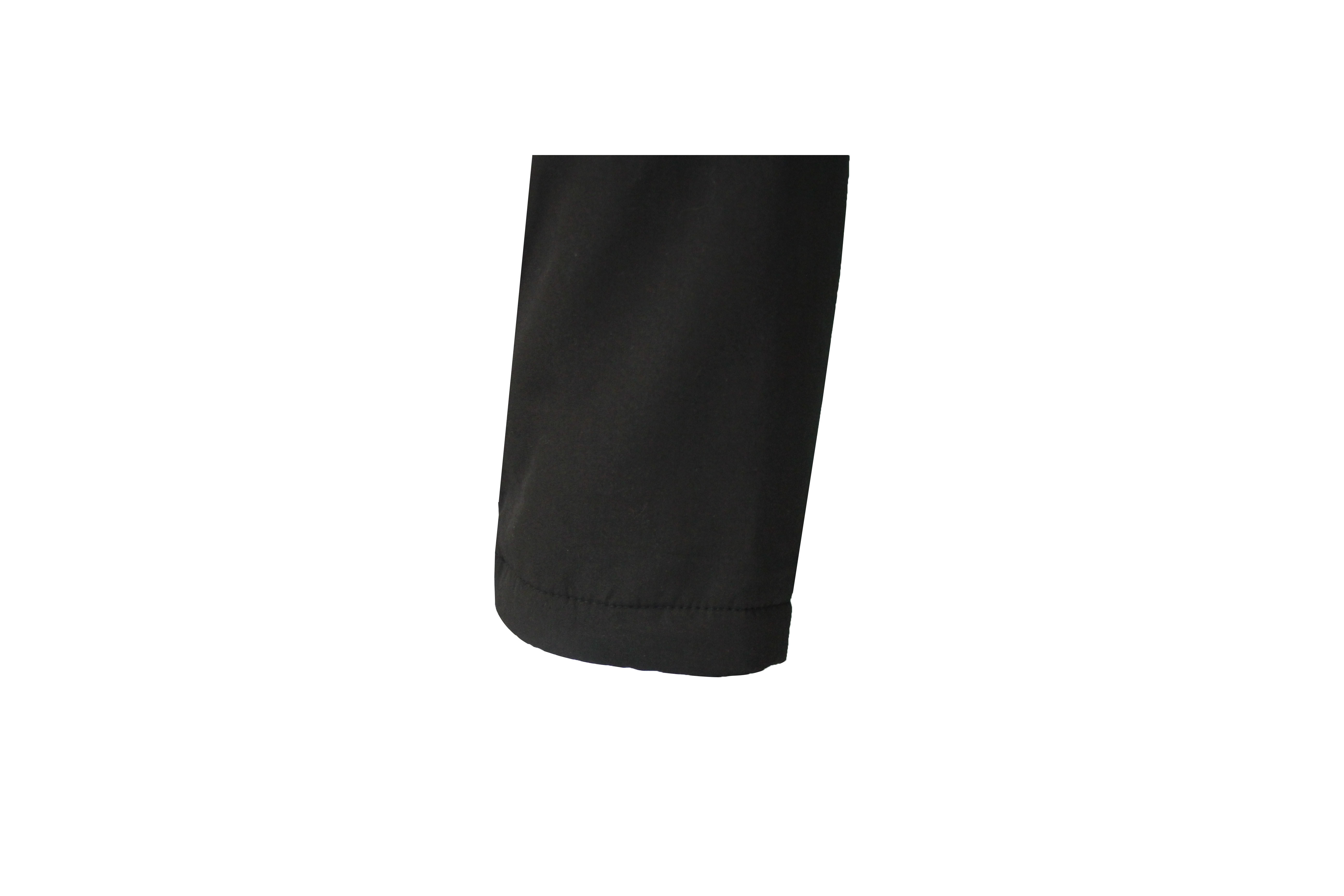 413 GSM Polyester Fleece-Lined Winter Jacket Women Thermal Black Jacket Polar Fleece
