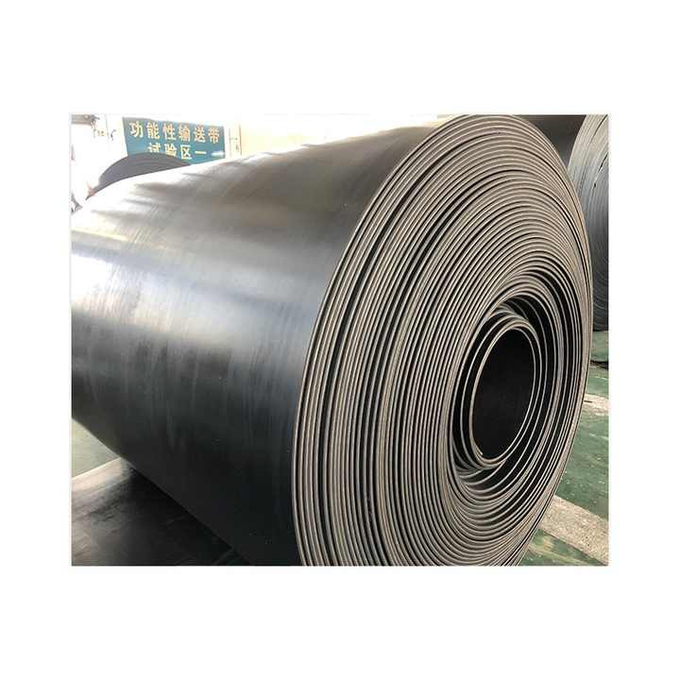 ST800 flat conveyor belt for long-distance high-speed material transportation