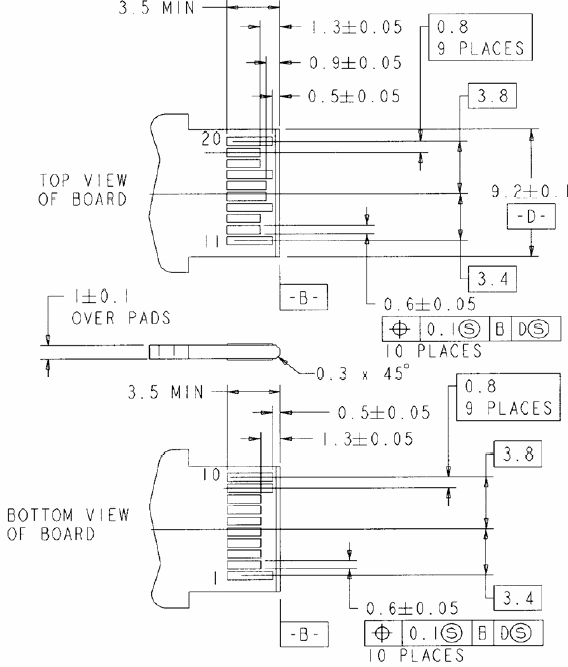 1.25G SFP Transceiver Module , Optical Transceiver Module Dual Fiber 1310nm for 10KM