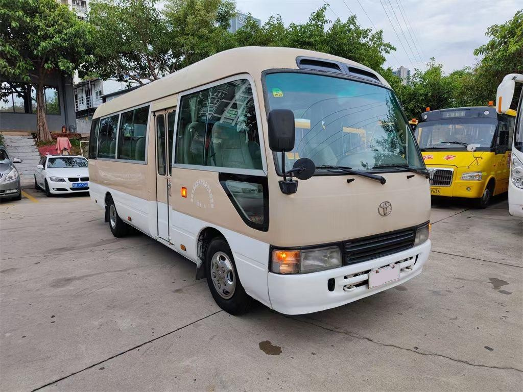 15B-FT Engine and 4 6L Engine Capacity TOYO TA 23 to 29 Seats Used Coaster Bus