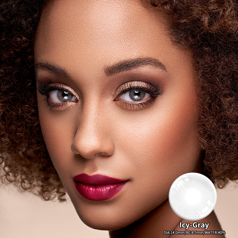 KSSEYE Lightly Tinted Daily Colored Contacts For Cosplay Costume Wedding