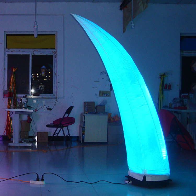 3.5m Inflatable Air Column Custom Logo Advertising Lights OEM