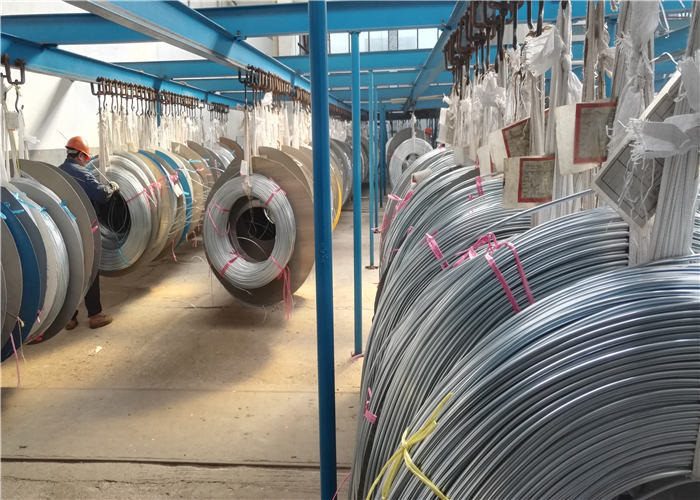 Bending Double Wall Tube 6 * 1 mm Galvanized Coated For Freezer Compressor