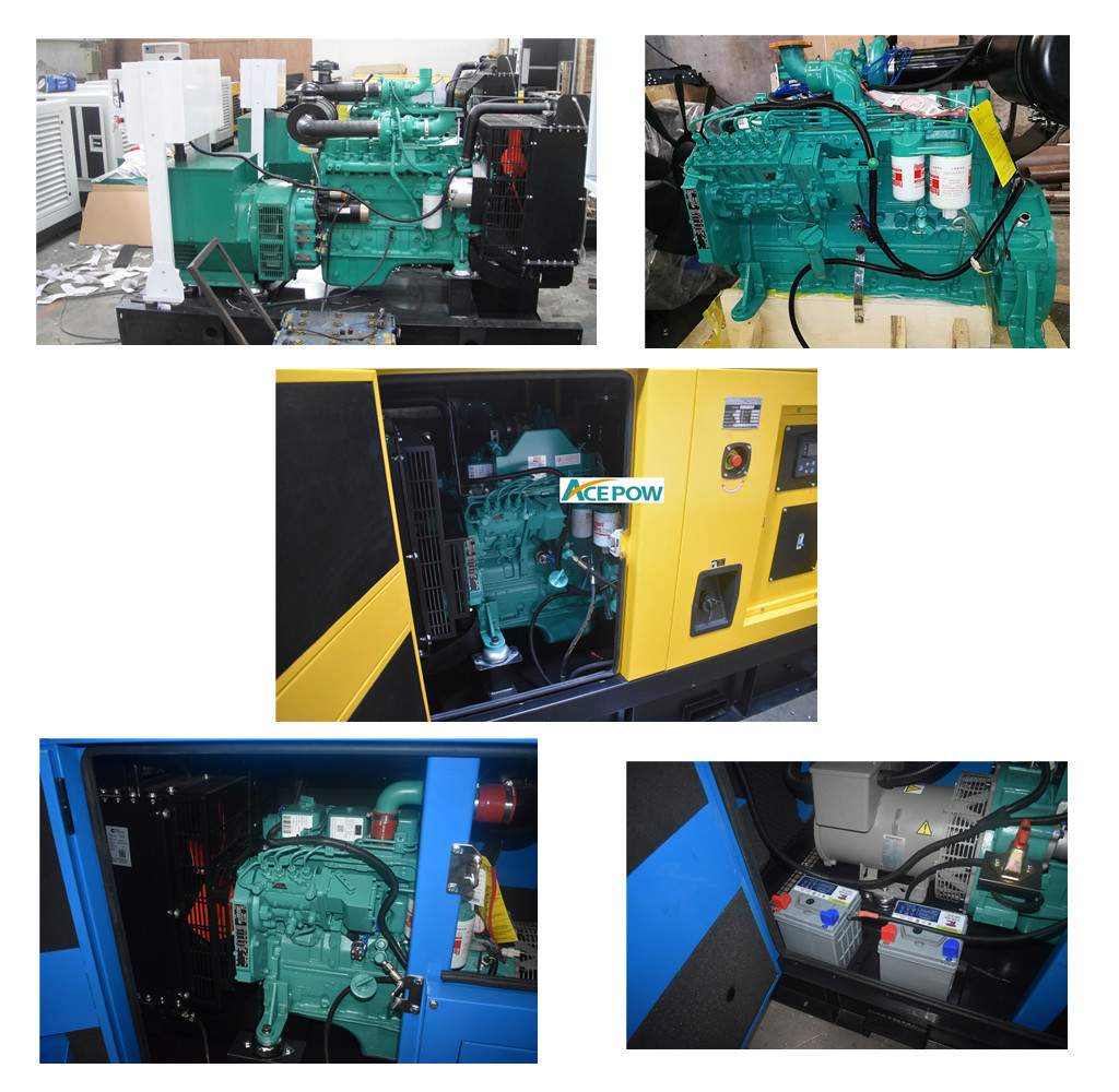 80KW 230V Cooled Diesel Powered Generator